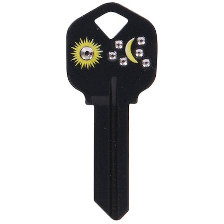 Hillman HILLMAN DIVA Sun & Moon House/Office Universal Key Blank KW1 Single 87040